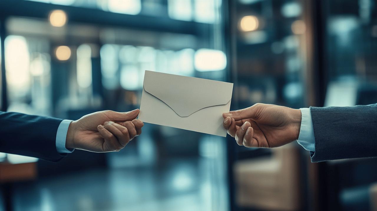 Dans quels cas peut-on remettre en main propre un courrier important : focus sur les documents RH